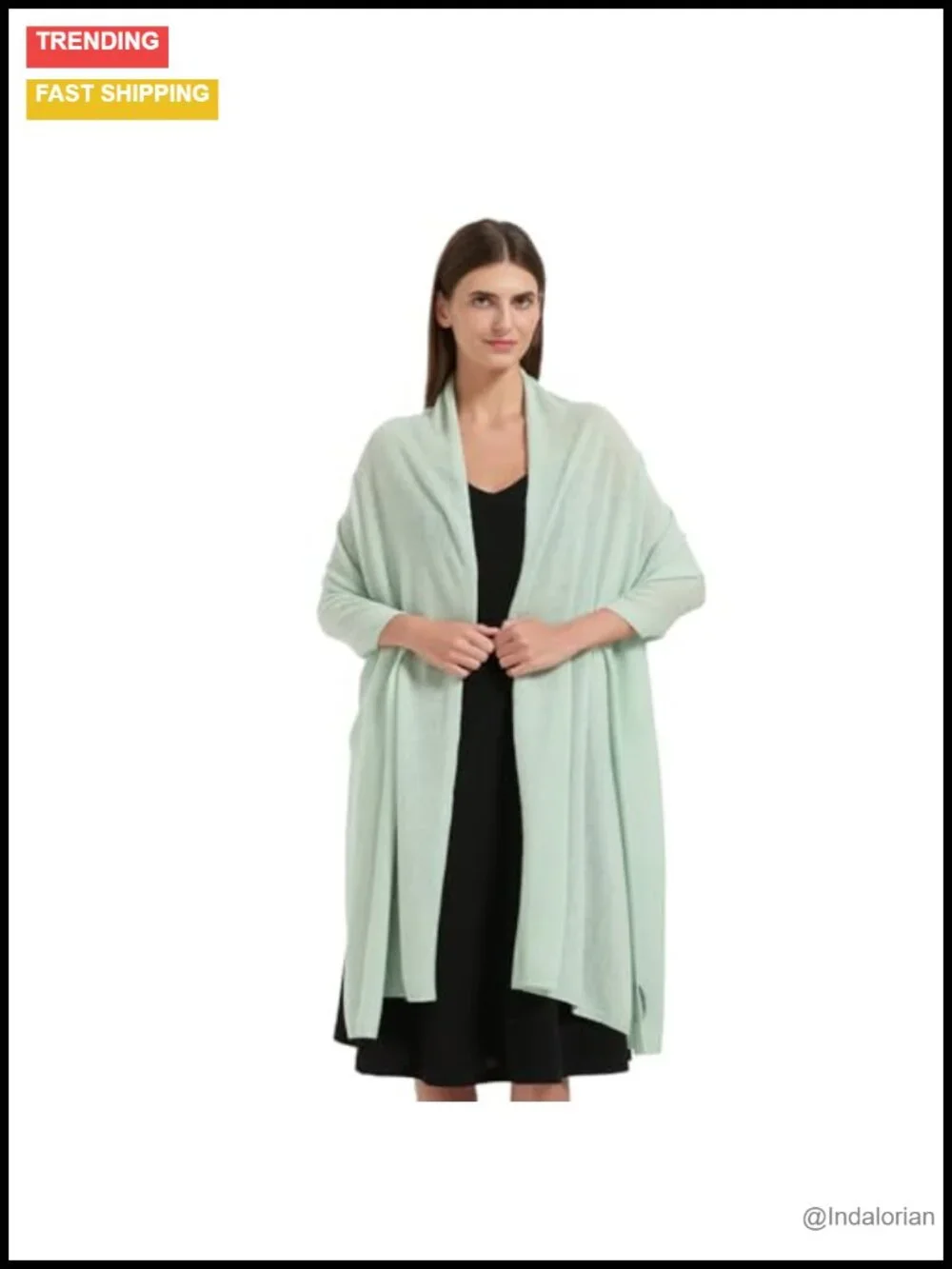Soft Cashmere Blend Wrap Stole Pashmina Shawl Travel Extra Large